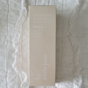 CHILL Everyday Body Milk By Rosie Jane Peppermint Mandarin Cypress Weightless